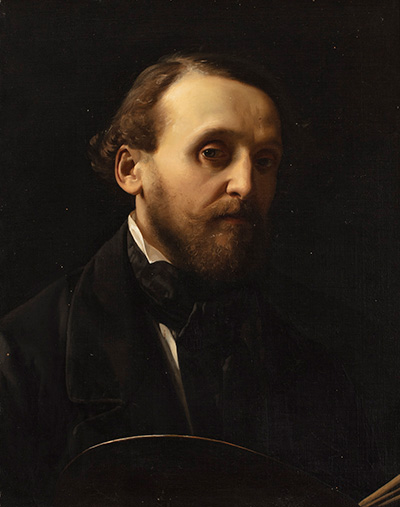 Antonio-Ciseri Autoritratto-1855 CollPrivata foto-Roberto-Pellegrini